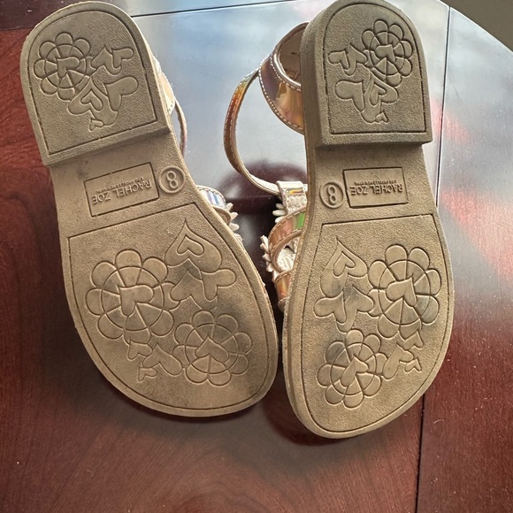 Rachel Zoe Toddler Girl Sandals Size 8 - Picture 4 of 5